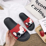 Home Slippers Summer Indoor Floor Non-slip Slippers Fashion Cartoon Couple Family Women and Men Sandals