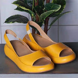 Breakj Women's 2023 New WISH Hot Fashion Flat-Soled Sandals Large-Size Women's