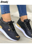 Women Sneakers 2023 New Fashion Lace Up Ladies Casual Flats Outdoor Running Walking Shoes Comfortable Female