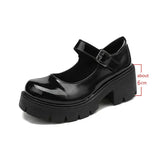 Women heels mary janes platform Lolita shoes on heels Pumps Women's Japanese Style Vintage Girls High Heel shoes for