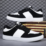 Summer New Men's Korean Style Black-And-White Panda Matching Color Low-Side Casual Board