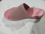 Breakj Summer New Large Size Women's Shoes Casual Flying Shoes Soft Polyurethane Lightweight Flat-Bottomed Slippers