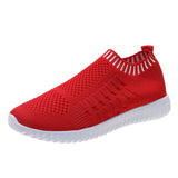 Hot Selling Breathable Lightweight Sports Casual Shoes Round Head Fashion Plus Size 43 Women's Single