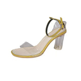 New Women's Transparent Sandals Crystal Korean Version 100, With Thick Heels And Casual Sandals And Women's High