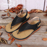 Fashion Clip Toe Wedge Sandals Women Summer PlatformSandalias Mujer 2022 Thick Sole Shoes Ladies Sandalias De Las