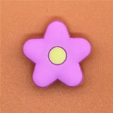 Sale 1pc PVC Shoe Charms Cute Noctilucent Flowers Shoe Accessories Shoe Buckle Decorations Fit Croc JIBZ Kid's X-mas