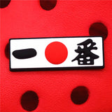 PVC Croc Shoe Charms Fish Fan Japanese Game Handle Hat Sandals Decorations Accessories for Jibz Kids Party Gifts