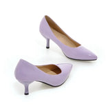 Women Shoes High Heels Pointed Toe High Heel Shoes Women Pumps White Wedding Heels Footwear Yellow Black Large Size 9