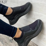 Sneakers Platform 2021 Summer Women's Vulcanized Shoes Solid Color Casual Female Flats Sneaker Mesh Ladies Sports