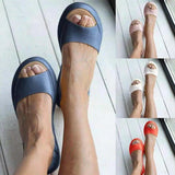 Breakj Women's 2023 New WISH Hot Fashion Flat-Soled Sandals Large-Size Women's