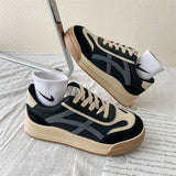 2022 Spring New Sports Dad Shoes Women's Sneakers Vulcanize Casual Canvas Tennis Flat Platform Korean Rubber Sole