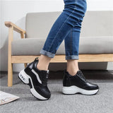 Shoes for Women Platform Shoes Breathable Casual Shoes Woman Fashion Sneakers Height Increasing Vulcanize Shoes