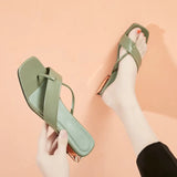 Sexy Wild trend Simple Young Women White Slippers Fashion Flats Open Toe Summer Slippers Slides Women Casual Shoes