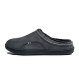 Men Slippers Furry Short Plush Indoor Slippers Men Non-Slip Bedroom Home Soft Slippers Men Casual Shoes Zapatilla