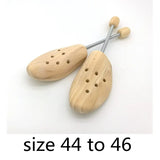 Pine Wood Spring Shoestree Preventing Shoes Size 35-46 Unisex Shoes Tree Wooden Protect Shoes To Prevent