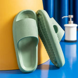 Platform Bathroom Home Slippers Women Fashion Soft Sole EVA Indoor Slides Woman Sandals 2021 Summer Non-slip Flip