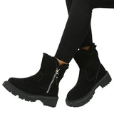 Breakj Snow Boots Women's 2025 Winter New Velvet Women's Shoes To Keep Warm