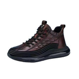 Breakj New Casual Single Shoe Men 48-Yard High-Top Pu-Pressing Casual Sneakers Loose With Lefu