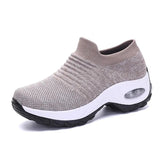 Breakj Explosion Women's Shoes Air Cushion Flying Sneakers Shoes Shoes Fashion Rocking Shoes Casual Shoes Socks