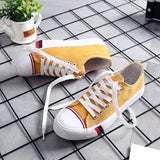 Summer Fashion Women Casual Shoes Lace-Up Comfortable Flat Casual Shoes slipony Woman Footwear Leisure Women Canvas