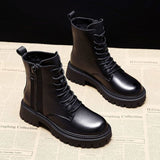 Boots Female British Style 2023 New Boots Wild Winter Short Boots Women Shoes Cotton Shoes Winter Plus