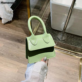 Marbling Crossbody Bags For Women 2021 PU Leather Shoulder Bag Waterproof Handbags For Women Korean Style Female