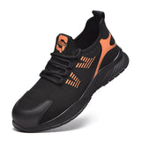 Shoes Ankle Boots Breathable Work Safety Shoe With Steel Toe Cap Kevlar Midsole Puncture-proof High Quality Working