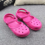 Arrival Women's Flats Sandals Karin Mary Jane Summer Cheap Mule Clogs Ladies Girls Garden Shoes Nursing Work Slippers