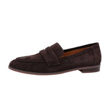 Women Simple Shoes Round Toe Women‘s Spring FlatsSlip On Korea Style Kid Suede Daily Loafers Retro Casual Loafers For