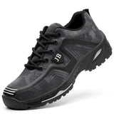 Toe Cap and Kevlar Midsole Men Safety Work Shoes Puncture-Proof Indestructible Working Boots Wear-resistant Man