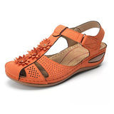 Appliques Fashion Sandals Woman 2020 Summer Hook Loops Women Wedges Women's Platform Casual Female Beach Shoes Plus