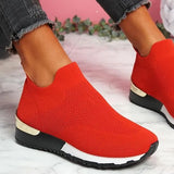 Women Vulcanized Shoes Mesh Light Breathable Women Sneakers Flats Casual Female Trainers Walking Shoes Zapatillas