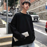 Retro Letter Print Women T Shirts Loose Harajuku Style Student Tees Autumn Wild Solid Cotton Tops Fashion