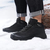Breakj Autumn And Winter Hiking Shoes Help Outdoor Workwear Leisure Sneakers Comfortable Anti-Slip Cross-Country Running