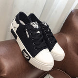 Shoes Summer Korean Version Of Small White Shoes Female White Board Shoes Breathable Flat Bottom Students Casual Shoes Mixed