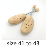 Pine Wood Spring Shoestree Preventing Shoes Size 35-46 Unisex Shoes Tree Wooden Protect Shoes To Prevent