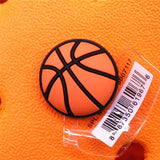 Ball Game Style PVC Shoe Charms Decorations Mini Basketball Soccer Rugby Designer Shoes Buckle Accessories Croc