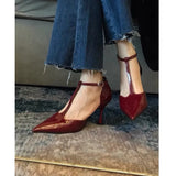 Autumn Brand Women Pumps Shoes Fashion Pointed Toe Ladies Elegant Hollow Out Sandals High Heels Womens