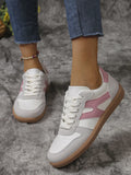 Women's Casual Sneakers New Women's Flat-Span Shoe Leather Soft Soles With Women's