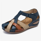 Women Sandals Sli on Round Female Slippers Casual Comfortable Outdoor Fashion Sunmmer Plus Size Shoes Women Big Size43