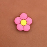 Single Sale Clover Shoe Charms Shoe Flowers Accessories Cute Coconut tree Garden Shoe Decoration for croc jibz Kid's
