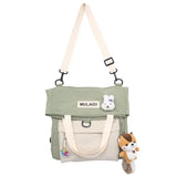 2021 NEW Women's backpack Nylon Multifunction Backpack for women Kawaii shoulder bag Ins Backpack for girls Cute School
