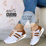 Size Casual Shoes For Women's New Round Head, Thick Sole, Flat-Soled Viscose Women's Single Shoes