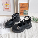 New Lolita Shoes JK Uniform Platform Shoes Japanese School Uniform High Heels Cute Mary Jane College Girls Shoes 2022 Women