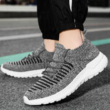 Running Shoes Lightweight Comfortable Casual Shoes Men Sneakers Socks Walking Loafers Male Big Size 46 Support