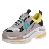 Design Chunky Sneakers Trendy Women Dad Shoes Pink Spring Summer Casual Shoes Fashion Women's Sneakers Classic