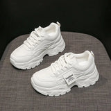 Breakj Shoes Women 2025 Spring New Thick-Soled Casual Shoes Fashion Old