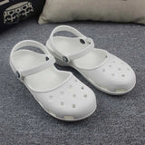 Arrival Women's Flats Sandals Karin Mary Jane Summer Cheap Mule Clogs Ladies Girls Garden Shoes Nursing Work Slippers