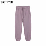 Winter Thicken Fleece Loose Women Pants Trousers 2021 Casual Drawstring Cotton Warm Female Sweatpants Ladies