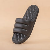 Non-slip Home Slippers Men Women Summer Bathroom Bath Platform Shoes Mute EVA Sofa Flip Flops Thick Sole Slides